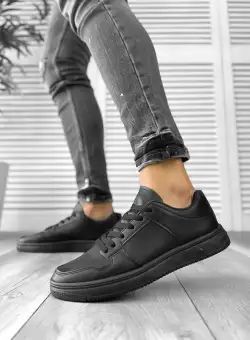 Adidasi barbati casual negri B004 A6-2