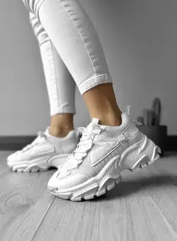 Adidasi dama casual albi LA201 A23-1