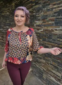 Bluza 410 flori4 Anesia