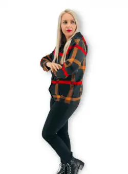 Cardigan Denisa 5 cu gluga