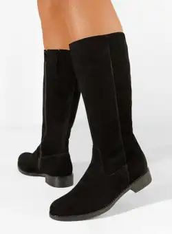 Cizme dama piele negre Ipora V2