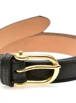 Curea EPICA neagra, F31, din piele naturala