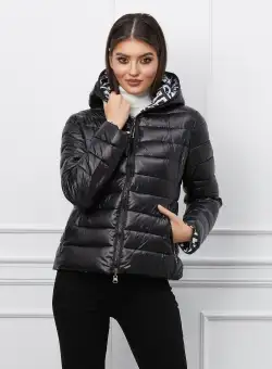 Geaca Larisa neagra cu doua fete