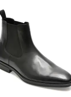 Ghete ALDO negre, CHAMBERS001, din piele naturala