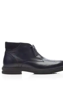 Ghete bărbați din piele naturală, Leofex - Mostră Levi Blue Box