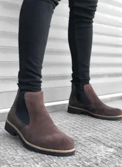 Ghete barbati piele intoarsa eco 12208 A22-23-4