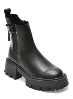 Ghete FLAVIA PASSINI negre, W96A240, din piele naturala