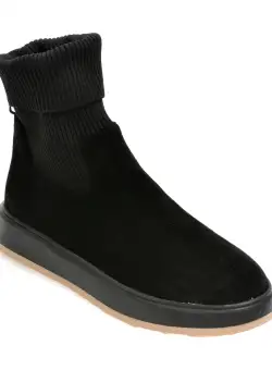 Ghete GRYXX negre, 1932313, din piele intoarsa