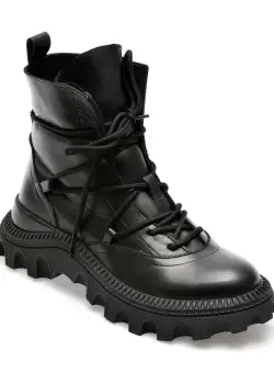 Ghete GRYXX negre, 4442503, din piele naturala