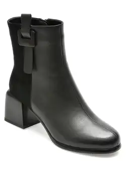 Ghete GRYXX negre, A2205, din piele naturala