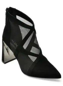 Ghete OFFLINE negre, CT30006, din piele intoarsa