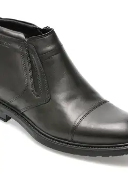 Ghete OTTER negre, 69350, din piele naturala