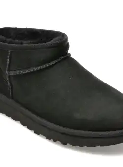 Ghete UGG negre, 1116109, din piele intoarsa