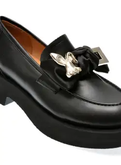 Mocasini casual GRYXX negri, 4214075, din piele naturala