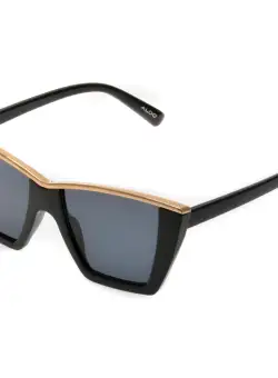 Ochelari de soare ALDO negri, 13763184, din pvc