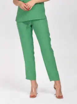 Pantalon 4412 verde La Donna