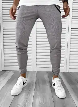 Pantaloni barbati casual in carouri 1039 SD A-2.2