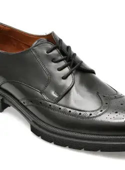 Pantofi ALDO negri, LERMAN001, din piele naturala