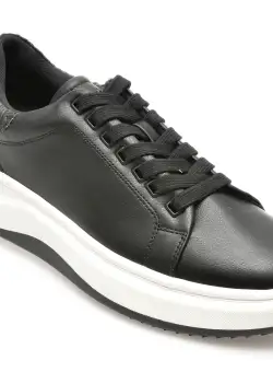 Pantofi casual ALDO negri, 13555894, din piele ecologica