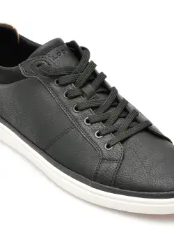 Pantofi casual ALDO negri, FINESPEC001, din piele ecologica