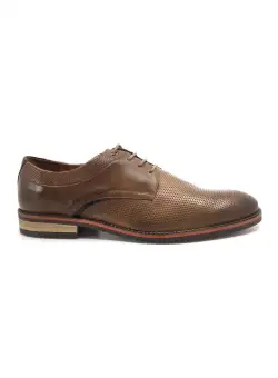 Pantofi casual barbati din piele naturala, Leofex - 592-2 Taupe box