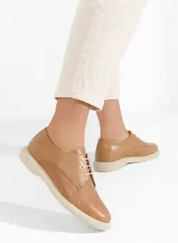 Pantofi casual dama piele Karysa maro