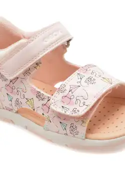 Pantofi casual GEOX roz, B450YA, din piele ecologica