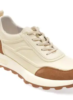 Pantofi casual GRYXX albi, 655, din piele naturala