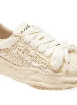 Pantofi casual GRYXX albi, 8015, din material textil