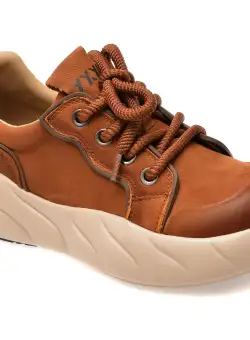 Pantofi casual GRYXX maro, 1801, din piele naturala