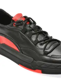 Pantofi casual GRYXX negri, 353, din piele naturala