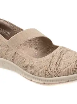Pantofi casual SKECHERS gri, BE-COOL, din material textil