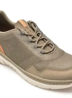 Pantofi CLARKS gri, CLARKS PRO KNIT, din material textil