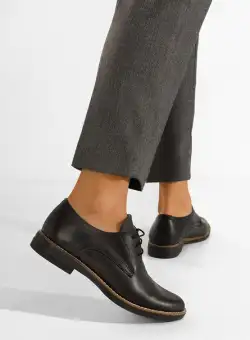 Pantofi derby piele Otivera negri