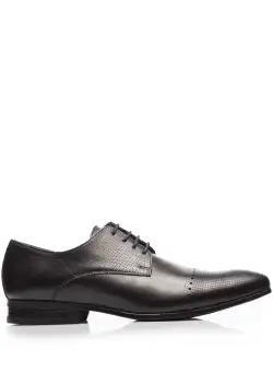Pantofi eleganti barbati din piele naturala,Leofex - 821 negru