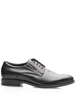 Pantofi eleganţi bărbaţi din piele naturală, Leofex - 999 Negru Box