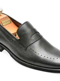 Pantofi eleganti LE COLONEL negri, 4221331, din piele naturala