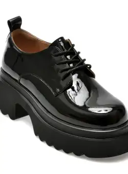 Pantofi EPICA negri, 22238, din piele naturala lacuita