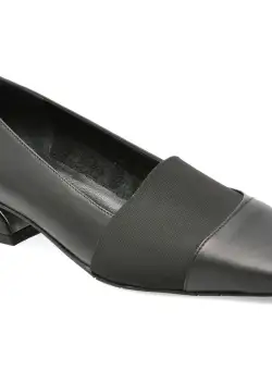Pantofi GRYXX negri, 367764, din piele naturala