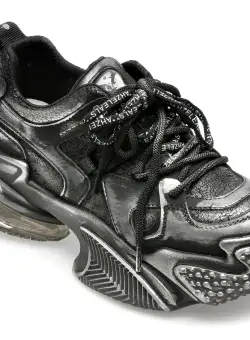 Pantofi GRYXX negri, 897, din piele naturala