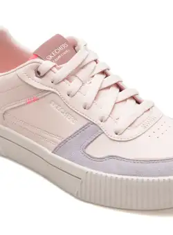 Pantofi SKECHERS roz, JADE, din piele ecologica