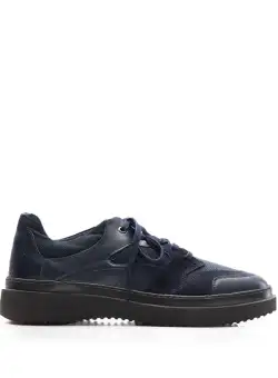 Pantofi sport bărbații din piele naturală, Leofex - Mostră Hugo Blue Box Mash