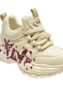 Pantofi sport FLAVIA PASSINI albi, 80291, din piele naturala