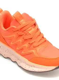 Pantofi sport GRYXX portocalii, 66022, din material textil si piele intoarsa