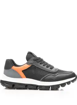 Pantofi sport Otter bărbați din material textil - 4411 Negru Box Sintetic