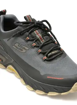 Pantofi sport SKECHERS gri, MAX PROTECT, din material textil