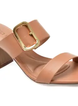 Papuci casual BEIRA RIO nude, 8471301, din piele ecologica