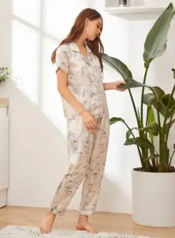 Pijama dama satin Eslid ADCP0168 Adictiv