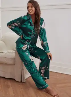 Pijama dama satin Miki ADCP0184 Adictiv