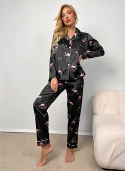 Pijama dama satin Mingo ADCP0121 Adictiv